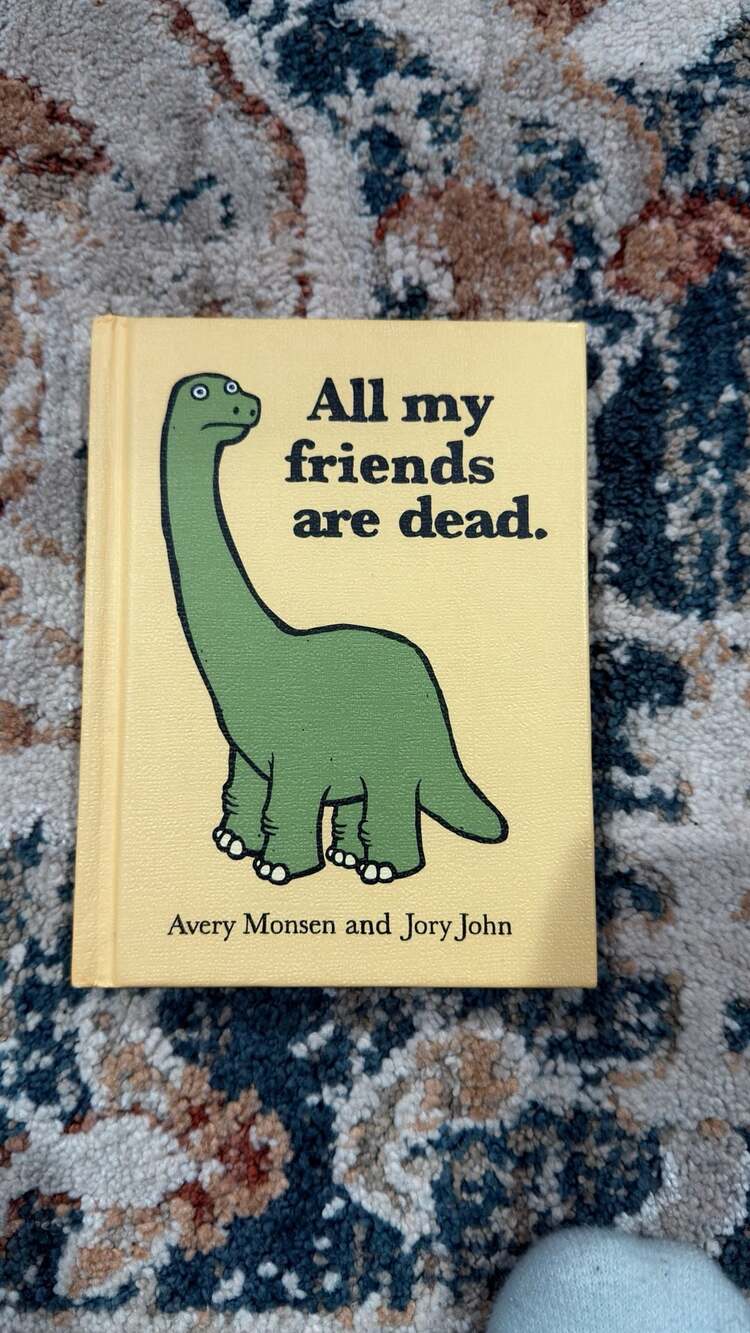 Chronicle Books All My Friends Are Dead Hardcover Book